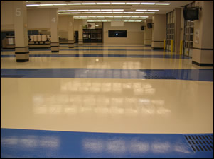 Epoxy Floor Coating Warehouse Example