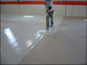 Epoxy Squeegee Application